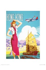Piddix Hongkong - plakat premium 30x40 cm