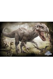 Jurassic World Jurajski Park Raptory - plakat