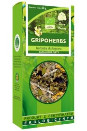 Dary Natury Herbatka gripoherbs Suplement diety 50 g Bio