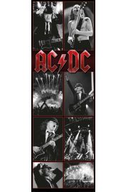 AC/DC Live Montage - plakat 53x158 cm