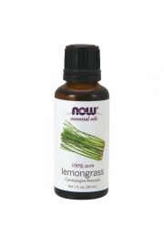 Now Foods 100% Olejek z Trawy Cytrynowej - Lemongrass 30 ml