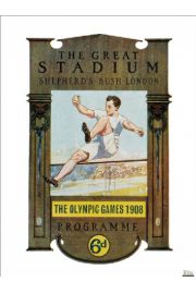 London 1908 Olympics - plakat premium 60x80 cm