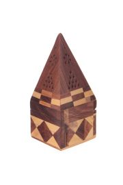 Kadzielniczka na kadzideka stokowe w ksztacie piramidy