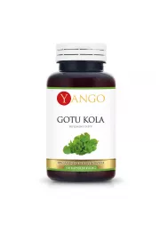 Yango Gotu kola - ekstrakt 10% saponin triterpenowych Suplement diety 100 kaps.