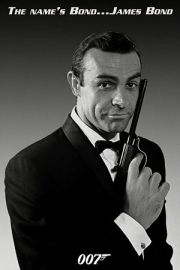 My Name is Bond James Bond Sean Connery - plakat 61x91,5 cm