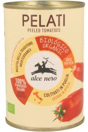 Alce Nero Pomidory pelati bez skry 400 g Bio