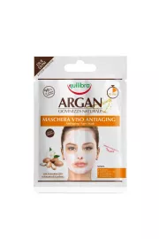 Equilibra Argan Antiaging Face Mask przeciwstarzeniowa maseczka arganowa 2 x 7.5 ml