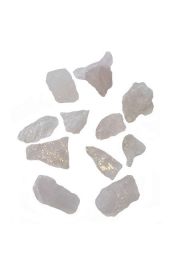 Kwarc rowy, zestaw kamieni surowych mini