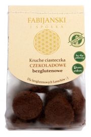Fabijascy Kruche ciasteczka czekoladowe bezglutenowe 100 g Bio