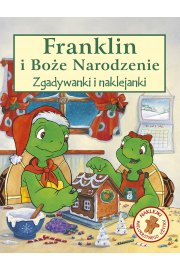 Franklin zgadywanki i naklejanki. Franklin i Boe Narodzenie. Zgadywanki i naklejanki
