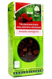 Dary Natury Herbatka truskawkowo-malinowo-rana 100 g Bio