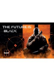 Call of Duty Black Ops II - The Future is Black - plakat