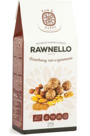 Raw & Happy Rawnello orzechowy sen o cynamonie bezglutenowe 110 g Bio