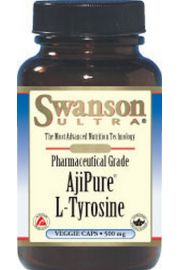 Swanson AjiPure L-Tyrozyna 500 mg Suplement diety 60 kaps.
