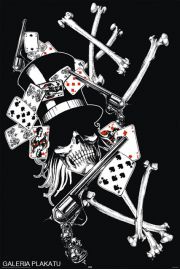 Art Worx - Pistolety , mier i Poker - plakat