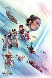 Star Wars Gwiezdne Wojny Skywalker Odrodzenie Rey - plakat 61x91,5 cm