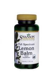 Swanson Full Spectrum Lemon Balm Suplement diety 60 kaps.