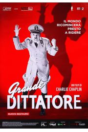 Charlie Chaplin Dyktator - plakat 70x100 cm