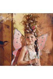 Souza! Kostium sukienka i skrzyda motyl wrka Louanne 8-10 lata