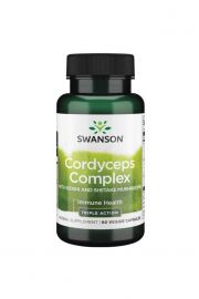 Swanson Cordyceps complex - suplement diety 60 kaps.