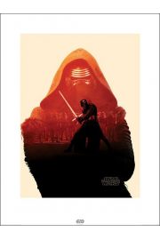 Gwiezdne Wojny Star Wars The Force Awakens Kylo Ren - plakat premium 60x80 cm