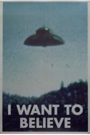 X Files I Want to Believe - UFO - plakat 61x91,5 cm