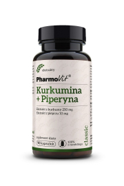 Pharmovit Kurkumina + piperyna - suplement diety 90 kaps.