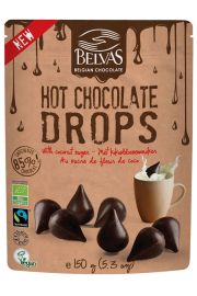 Belvas Dropsy czekoladki gorzkie do mleka fair trade bezglutenowe 150 g Bio
