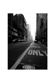 Nowy Jork. New York - only - plakat premium 60x80 cm