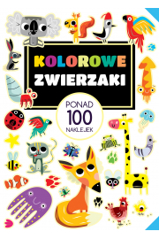 Ponad 100 naklejek. Kolorowe zwierzaki