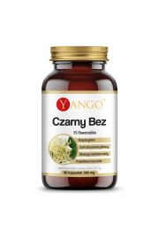 Yango Czarny bez - 5% flawonoidw Suplement diety 90 kaps.
