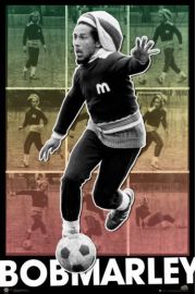 Bob Marley Football - plakat 61x91,5 cm
