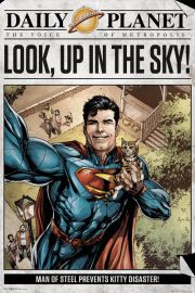 Superman Daily Planet - plakat 61x91,5 cm