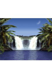 Tropikalny Wodospad - plakat