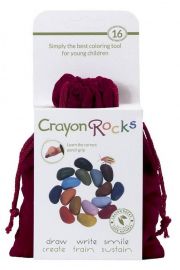 Kredki Crayon Rocks w aksamitnym woreczku 16 kolorw