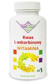 Soul Farm Witamina c (kwas l-askorbinowy) 500mg Suplement diety 60 kaps.