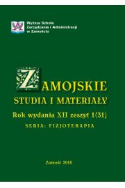 ePrasa Zamojskie Studia i Materiay. Seria Fizjoterapia. R. 12, 1(31)