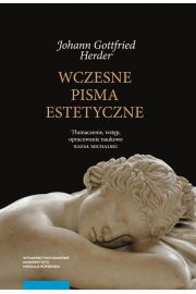 eBook Wczesne pisma estetyczne pdf