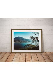 Danau Buyan - plakat premium 42x29,7 cm