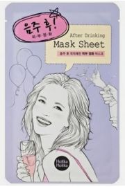 Holika Holika Mask Sheet After Drinking odwieajco-oczyszczajca maseczka na bawenianej pachcie po imprezie