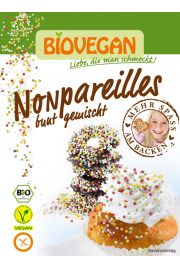 Bio Vegan Posypka cukrowa kolorowa pereki bezglutenowa 35 g Bio