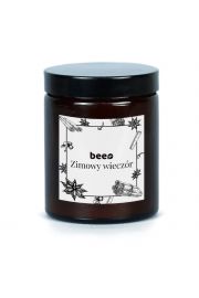 Bee.pl Naturalna wieca sojowa Zimowy Wieczr 140 g