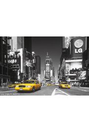 Nowy Jork Times Square ta Takswka - plakat 91,5x61 cm