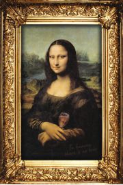 Leonardo DaVinci - Mona Lisa W Niebie nie ma Piwa - plakat