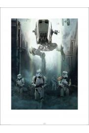 Star Wars Gwiezdne Wojny Rogue One Szturmowcy - plakat premium 60x80 cm