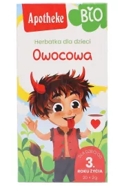 Apotheke Herbatka dla dzieci - owocowa 20 x 2 g Bio