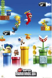 Nintendo Super Mario Bros - Luigi - plakat