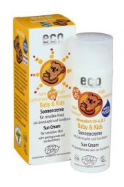 Eco Cosmetics Krem na soce faktor 45 dla dzieci i niemowlt z owocem granatu i rokitnikiem 50 ml