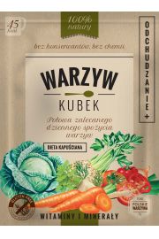 Warzyw Kubek Koktajl warzywny instant Dieta Kapuciana 16 g
