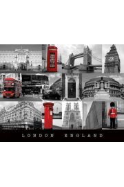 Londyn Synne Miejsca - plakat 50x40 cm